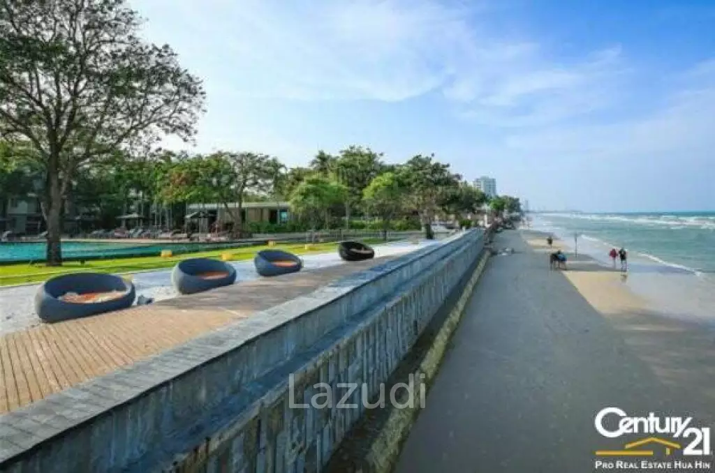 BAAN SAN SUK : 2 Bed Beachfront Condo with Sea View