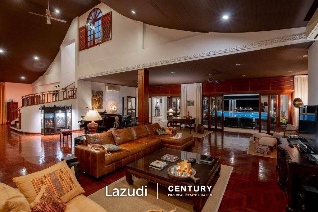 Luxurious 11 Bed Mansion with 7 Rai land