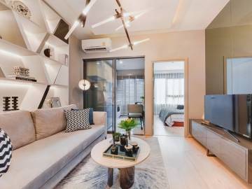 1 Bed 1 Bath 34.23 SQ.M. Ideo Rama 9-Asoke