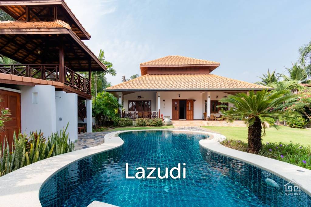 WHITE LOTUS 2 : Beautiful 3 bed pool Villa