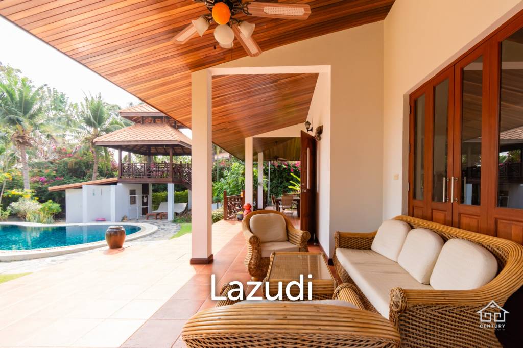 WHITE LOTUS 2 : Beautiful 3 bed pool Villa