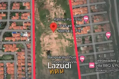 Land 23724 Sqm. Bang Saray Sattahip
