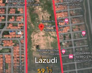 Land 23724 Sqm. Bang Saray Sattahip