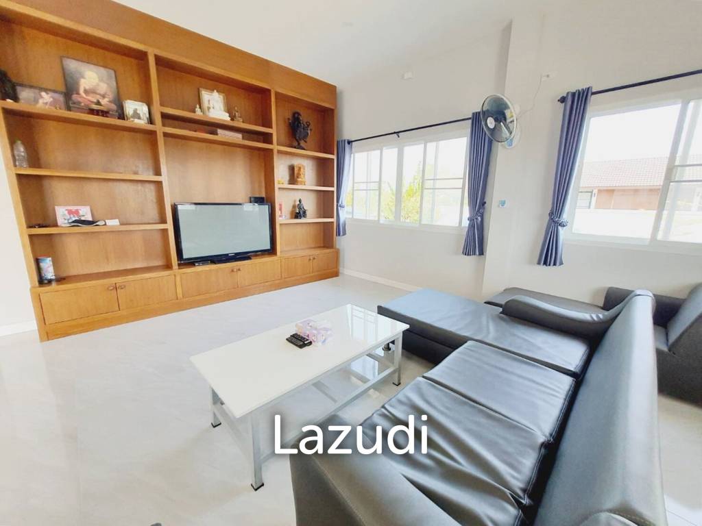 ขายบ้านใหม่ชั้นเดียว 3 ห้องนอนในบ้านดู่ ใกล้สนามบิน