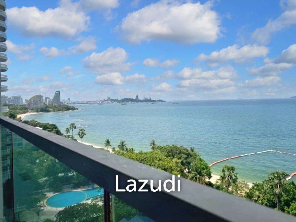 2 Bedrooms 2 Bathrooms 93 Sqm. Wongamat Tower.