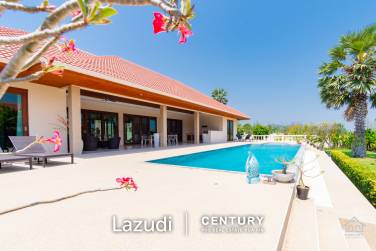 Luxury Sam Roi Yot Villa with Private Pool and Lush Greenery