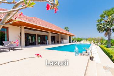 Luxury Sam Roi Yot Villa with Private Pool and Lush Greenery