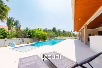 Luxury Sam Roi Yot Villa with Private Pool and Lush Greenery