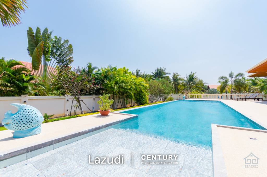 Spacious pool villa on big-sized plot near Khao Kalok Beach