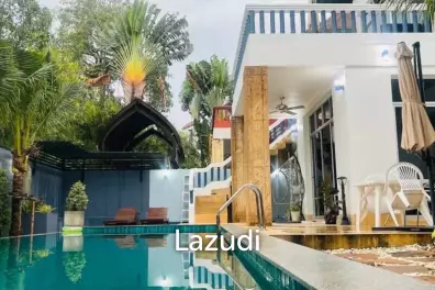 4 bedrooms 5 bathrooms 388 Sqm. Villa Jomtiean.