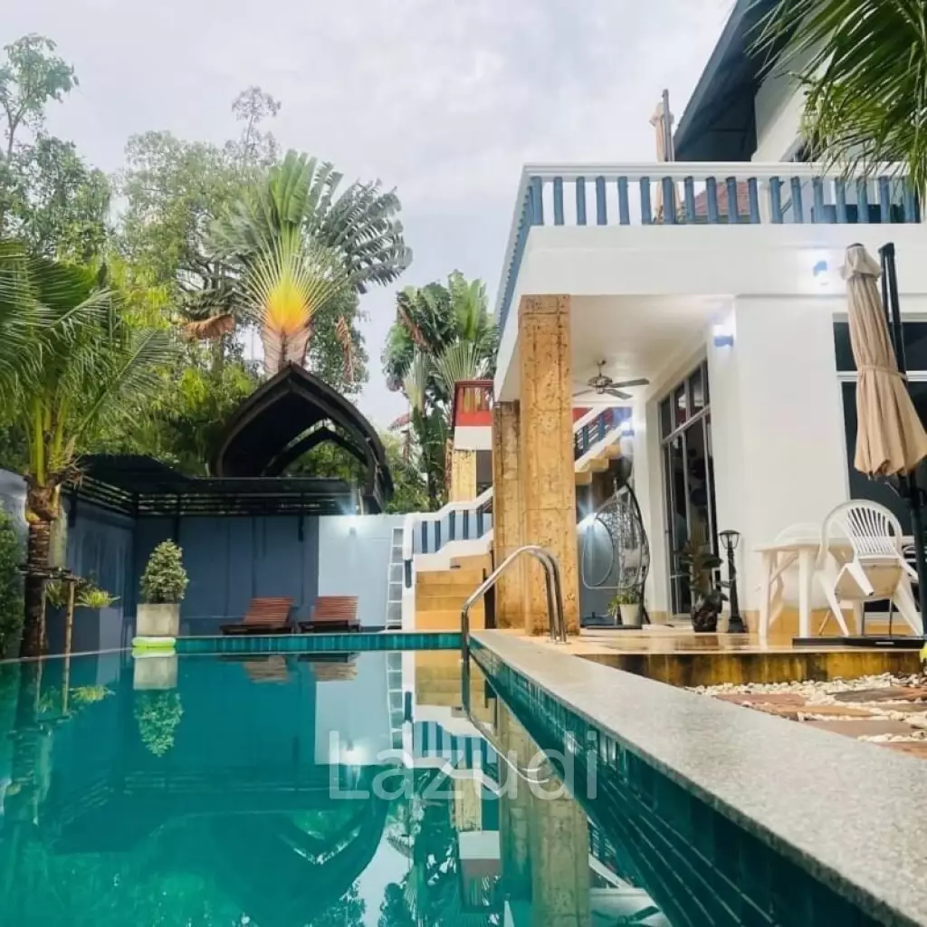 4 bedrooms 5 bathrooms 388 Sqm. Villa Jomtiean.
