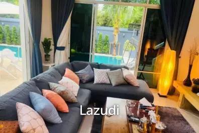 4 bedrooms 5 bathrooms 388 Sqm. Villa Jomtiean.