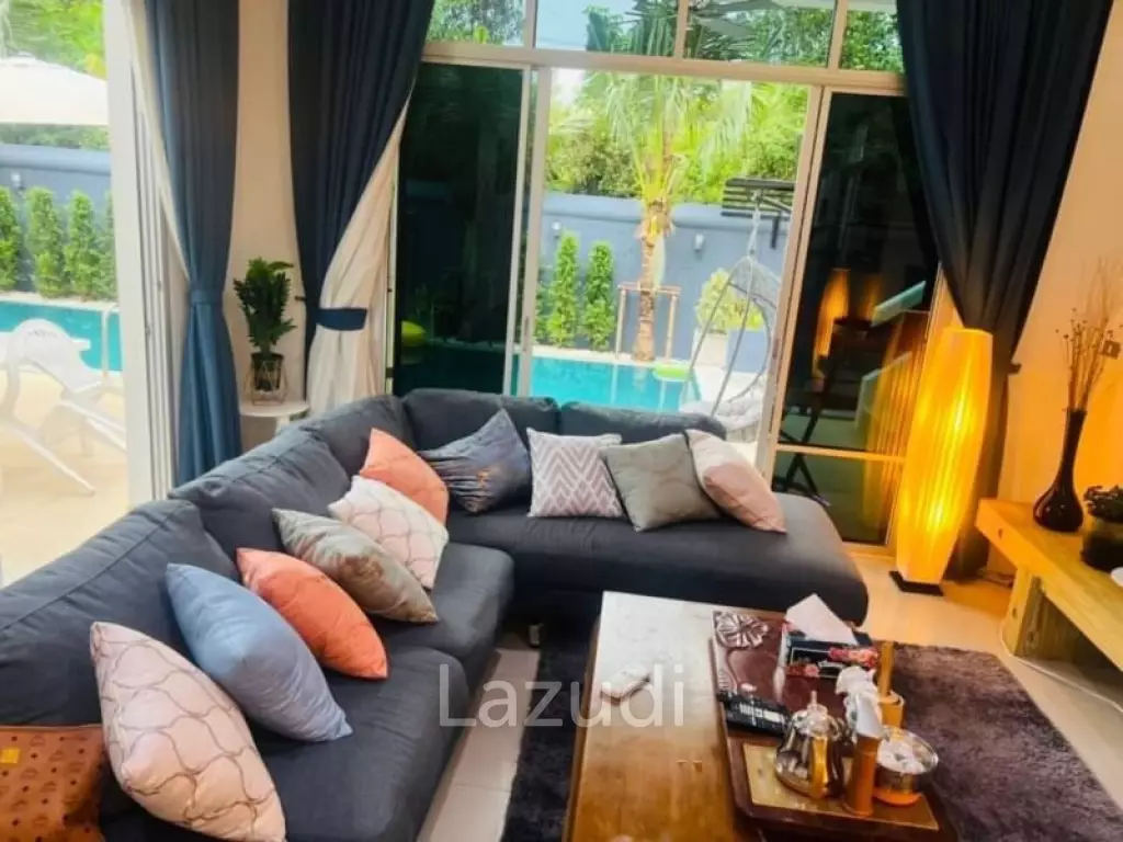 4 bedrooms 5 bathrooms 388 Sqm. Villa Jomtiean.