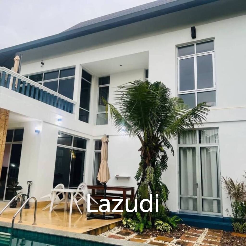 4 bedrooms 5 bathrooms 388 Sqm. Villa Jomtiean.