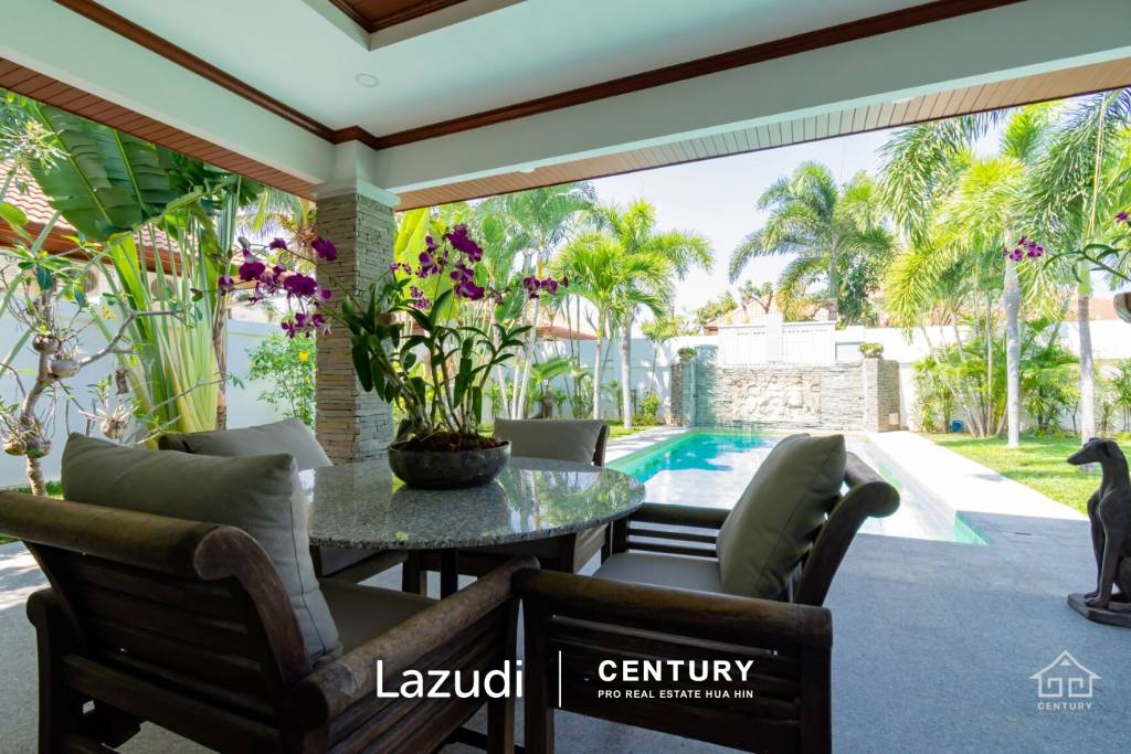 HANA VILLAGE 1 : Well maintained 3 Bed Pool Villa HANA VILLAGE 1 : Well maintained 3 Bed Pool Villa