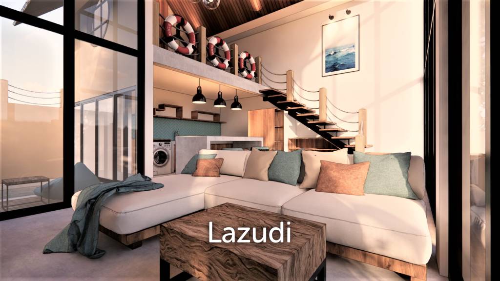 Stunning Off Plan One Bedroom Loft Villa