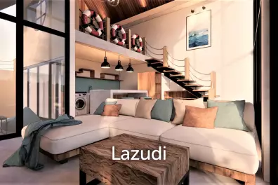 Stunning Off Plan One Bedroom Loft Villa