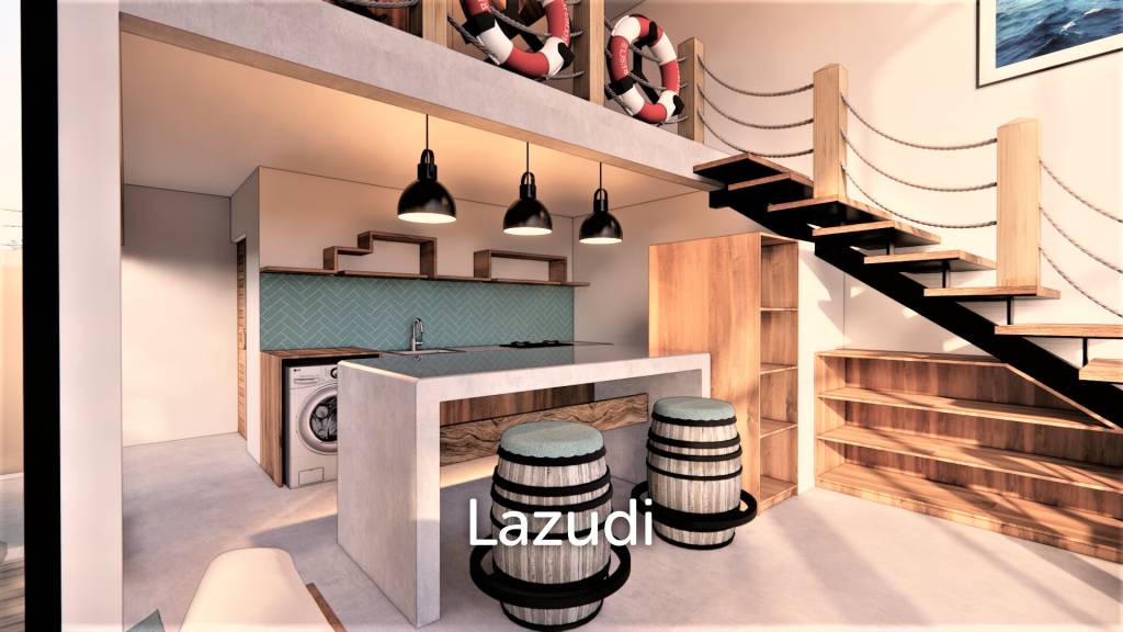 Stunning Off Plan One Bedroom Loft Villa