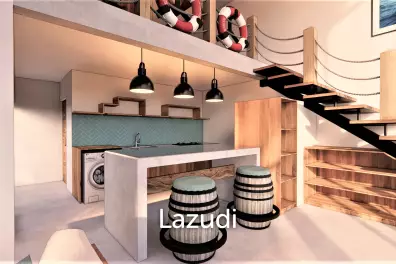 Stunning Off Plan One Bedroom Loft Villa