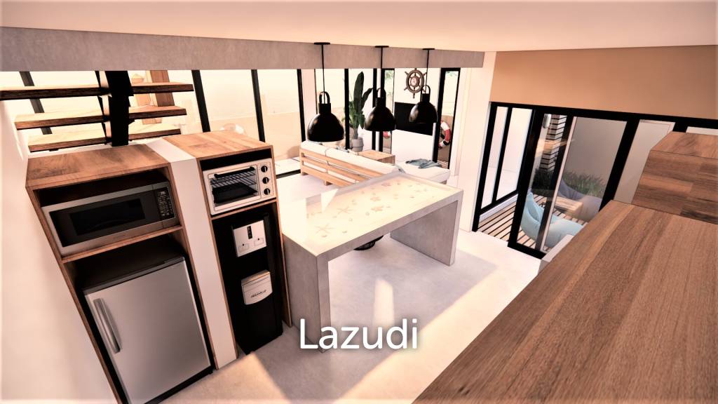Stunning Off Plan One Bedroom Loft Villa