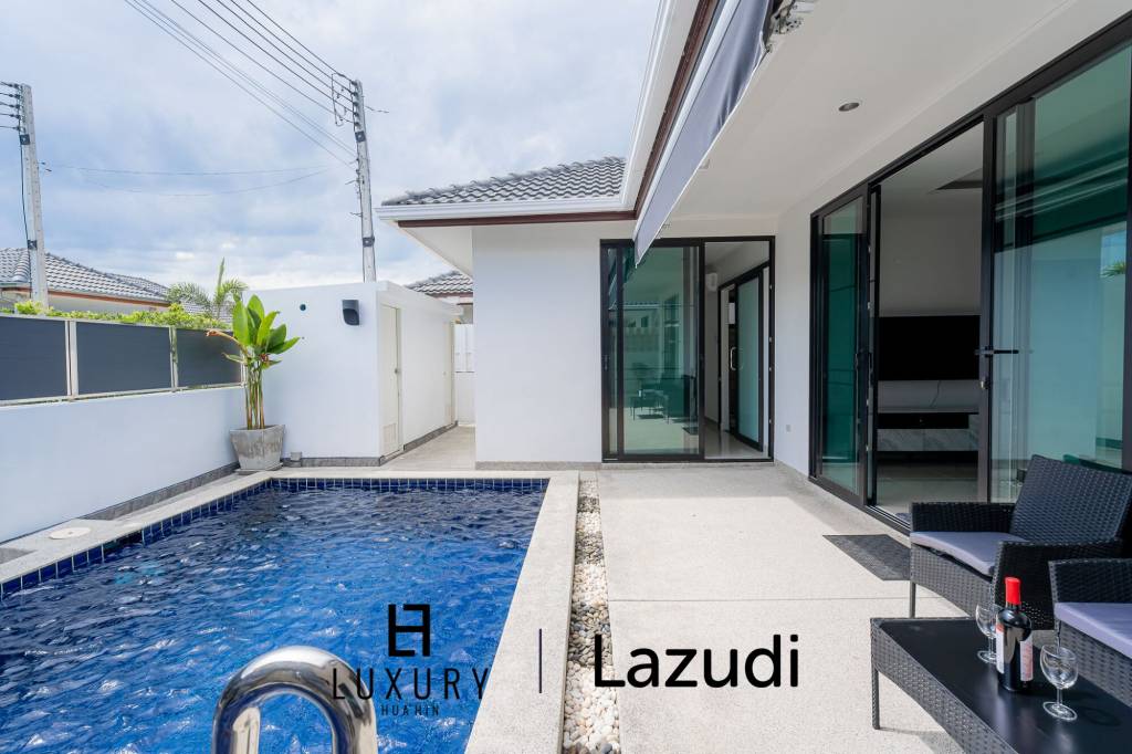 Milpool: New 3 Bedroom Pool Villa in Soi102