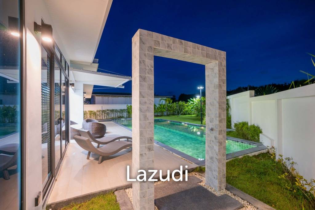 MODA TEMPO :  Nice design 3 bed pool villa