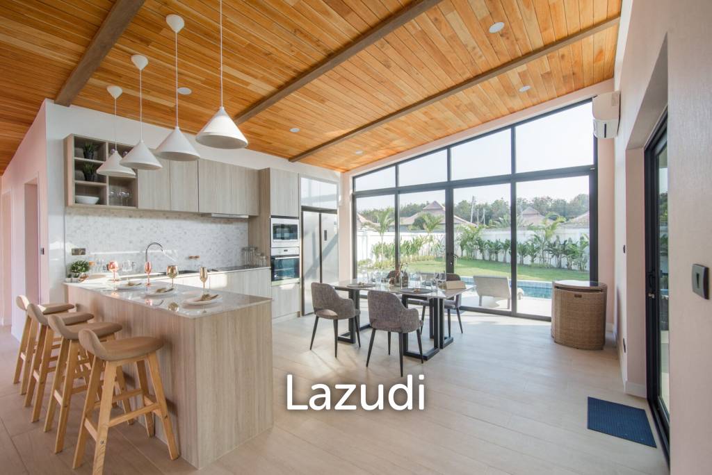 MODA TEMPO :  Nice design 3 bed pool villa