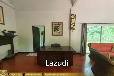 บ้านให้เช่าชั้นเดียวรายล้อมไปด้วยธรรมชาติ