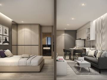 1 Bed 1 Bath 28.91 SQ.M. Nue Noble Chaengwattana
