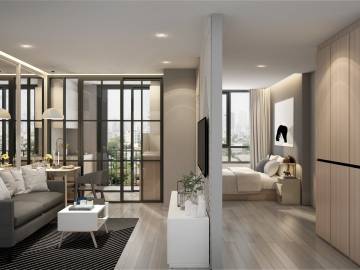 1 Bed 1 Bath 30.93 SQ.M. Nue Noble Chaengwattana
