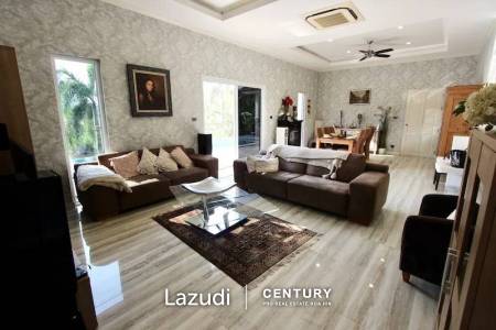 LAKESIDE : 4 Bed Lakeside Pool Villa on a Large Land Plot