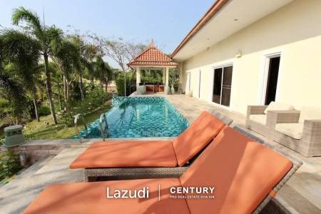 LAKESIDE : 4 Bed Lakeside Pool Villa on a Large Land Plot