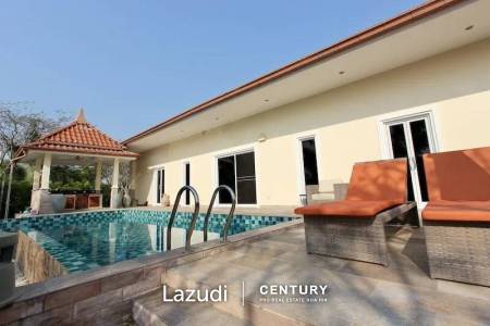 LAKESIDE : 4 Bed Lakeside Pool Villa on a Large Land Plot