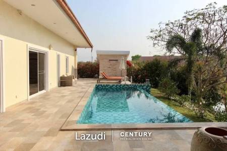 LAKESIDE : 4 Bed Lakeside Pool Villa on a Large Land Plot