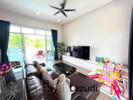 SINGLE - STOREY HOUSE ON SOI 94 : 3 Bed Villa with Pool in Hua Hin