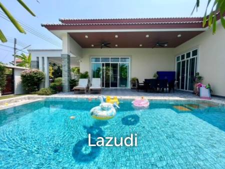 SINGLE - STOREY HOUSE ON SOI 94 : 3 Bed Villa with Pool in Hua Hin