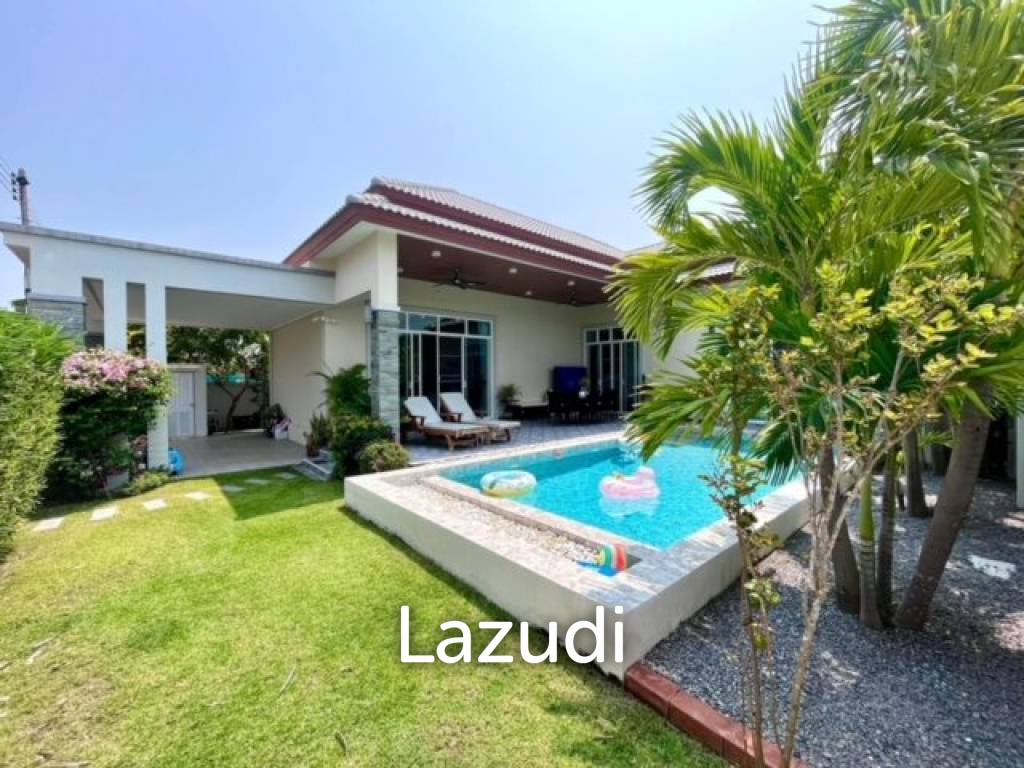 SINGLE - STOREY HOUSE ON SOI 94 : 3 Bed Villa with Pool in Hua Hin