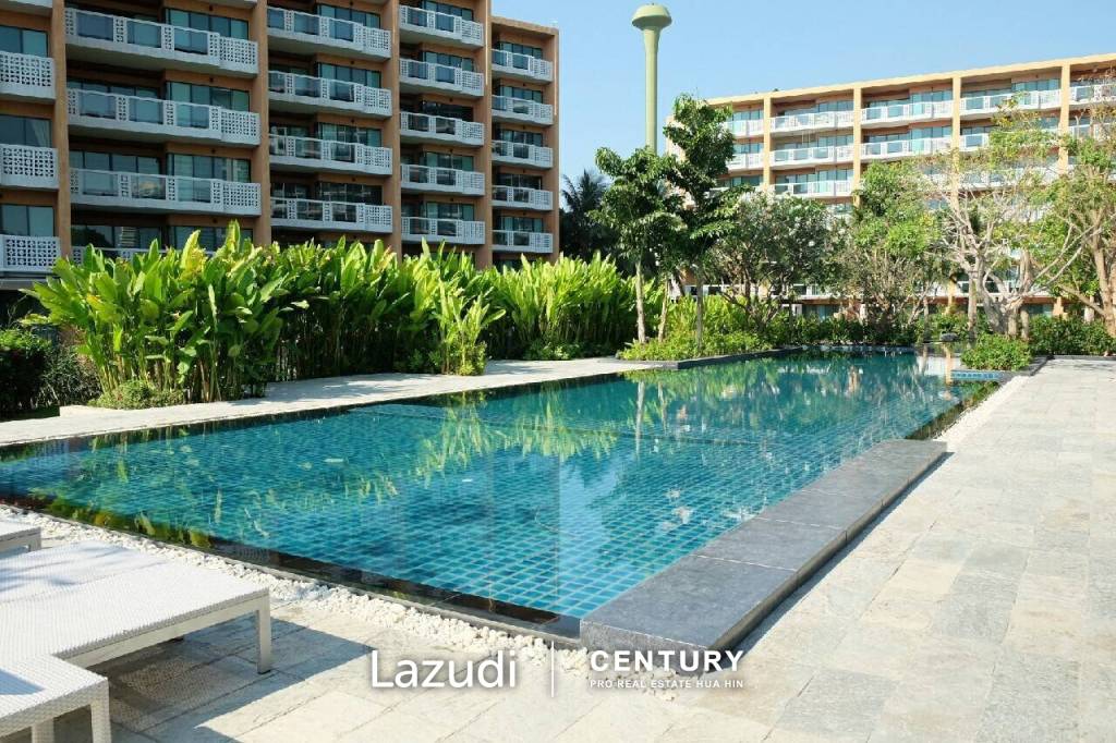 BAAN CHAAN TALAY : 3 Bed Beachfront Pool Access Condo