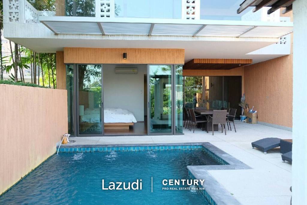 BAAN CHAAN TALAY : 3 Bed Beachfront Pool Access Condo