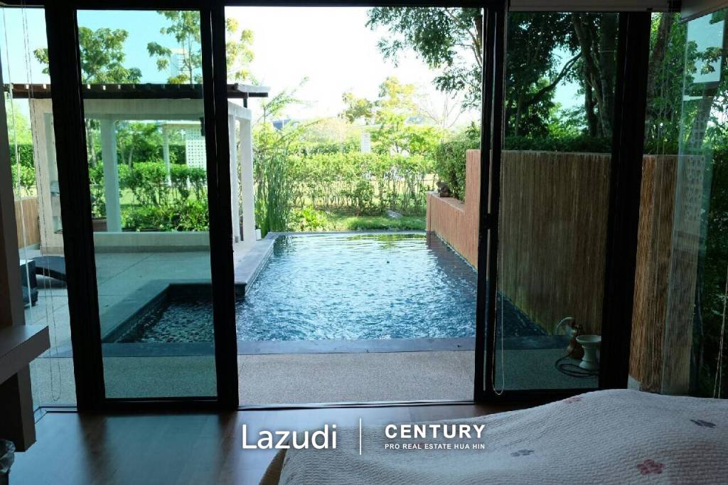 BAAN CHAAN TALAY : 3 Bed Beachfront Pool Access Condo