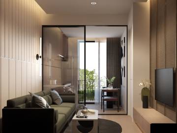 1 bed 1 Bath 29.57 SQ.M. SAVVI Phahol 2