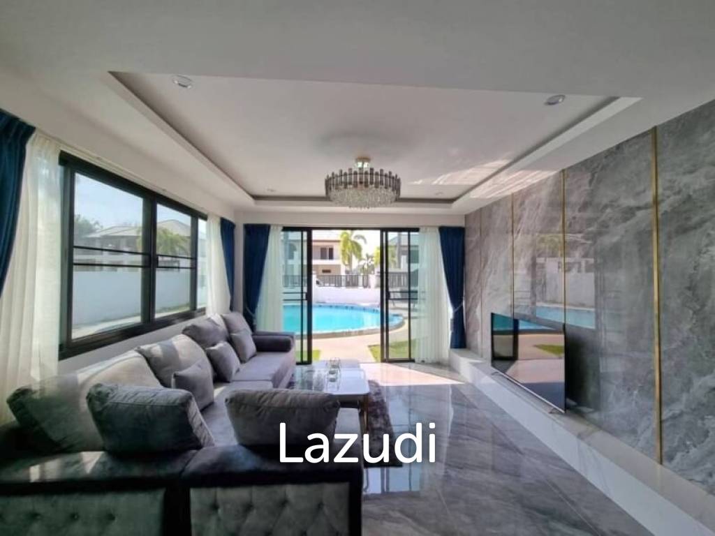 4 Bed 4 Bath 122 Sqm. Pool Villa near International School.