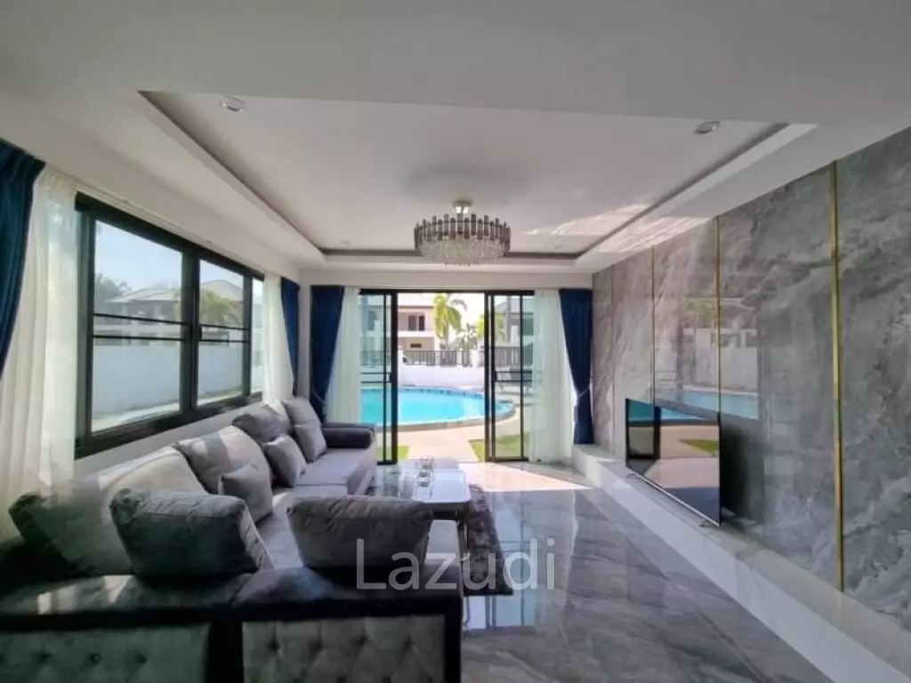 4 Bed 4 Bath 122 Sqm. Pool Villa near International School.