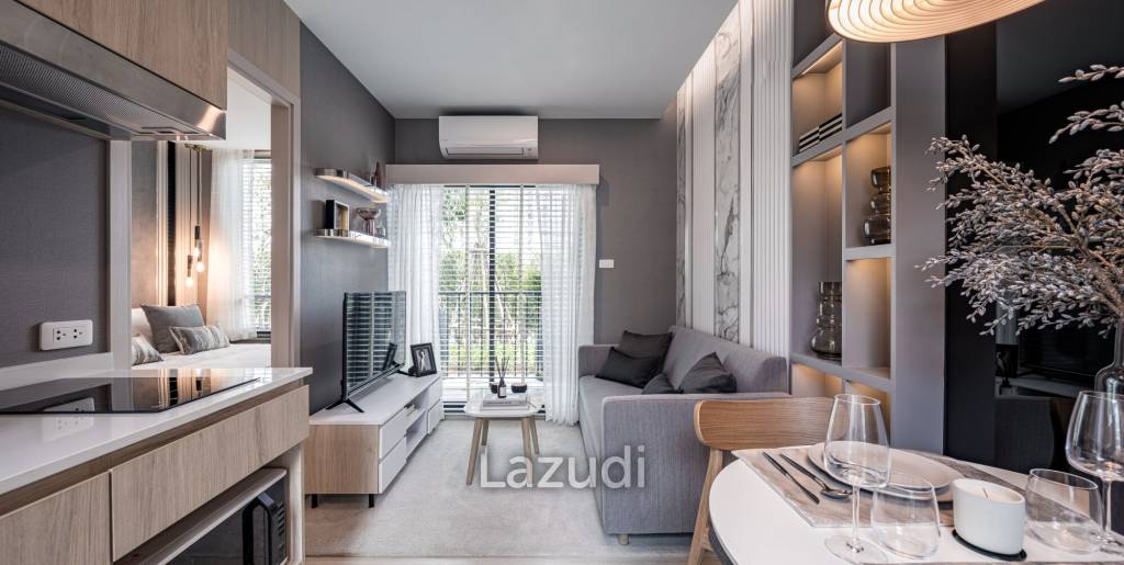 1 Bed 1 Bath 26.67 SQ.M. Nue Noble Srinakarin-Lasalle