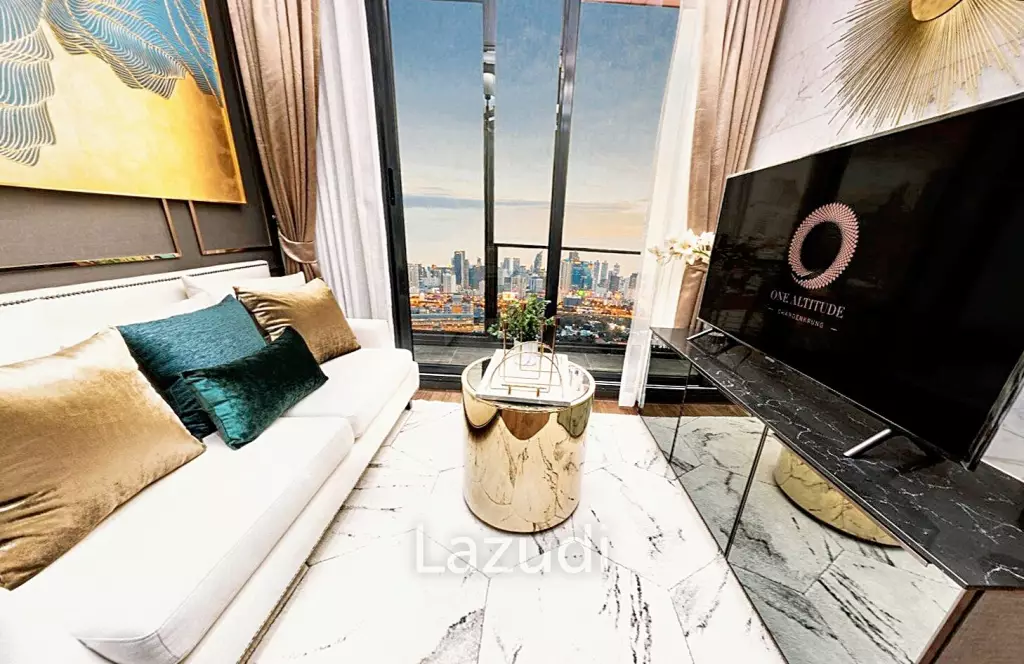 1 Bed 1 Bath 34.77 SQ.M One Altitude Charoenkrung