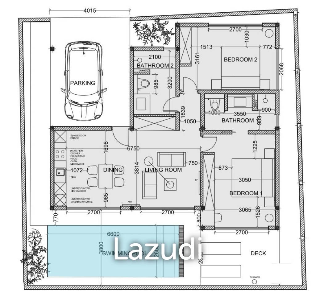 2 Bed 2 Bath 200 SQ.M. The Greens