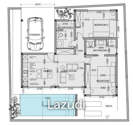 2 Bed 2 Bath 200 SQ.M. The Greens