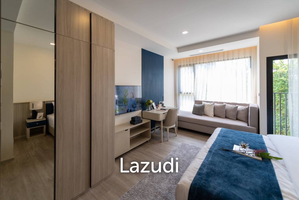 28 sqm modern studio condo Origin Place Bangna Bangkok