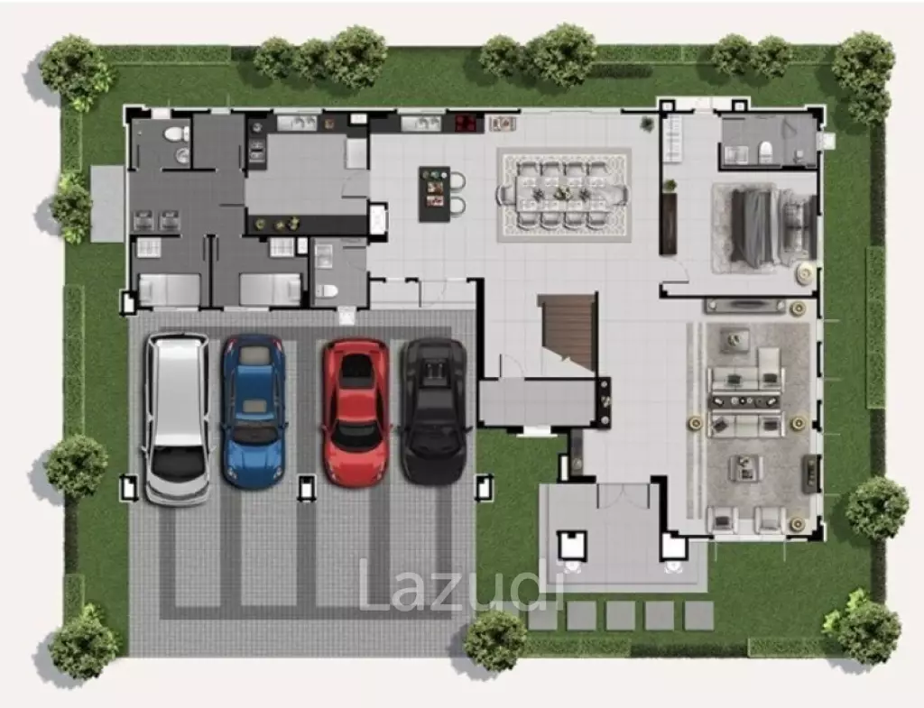 4 Bed 5 Bath 528 SQM The Palazzo Srinakarin