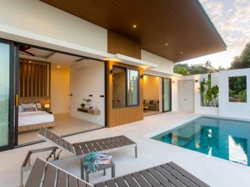 Newly Completed Sea View Villa in Bophut